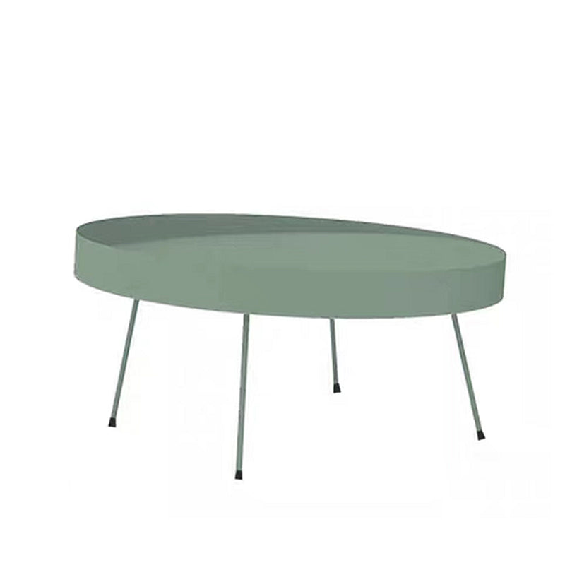 Dia 15.75"/23.62"/31.5" Iron Cocktail Table 4 Legs Coffee Table