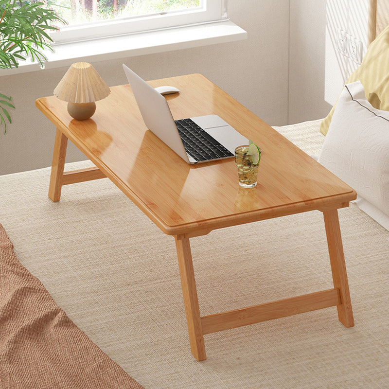 Scandinavian Rectangular Wooden Folding Coffee Cocktail Table