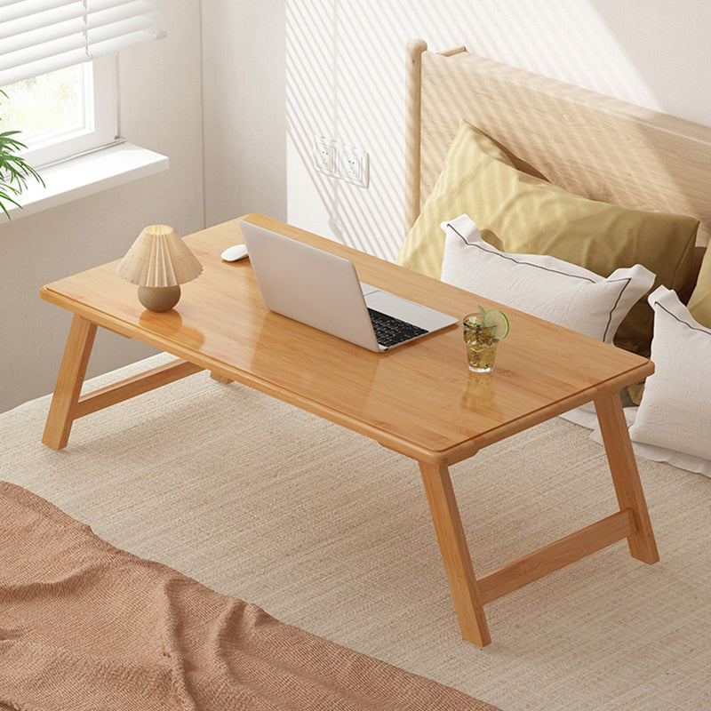 Scandinavian Rectangular Wooden Folding Coffee Cocktail Table
