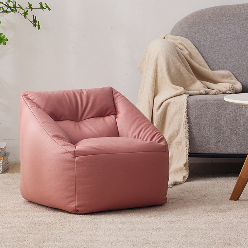 Faux Leather Chair 19.6" L x18.8 W x17.7"H  Arms Included Chair