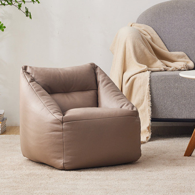 Faux Leather Chair 19.6" L x18.8 W x17.7"H  Arms Included Chair