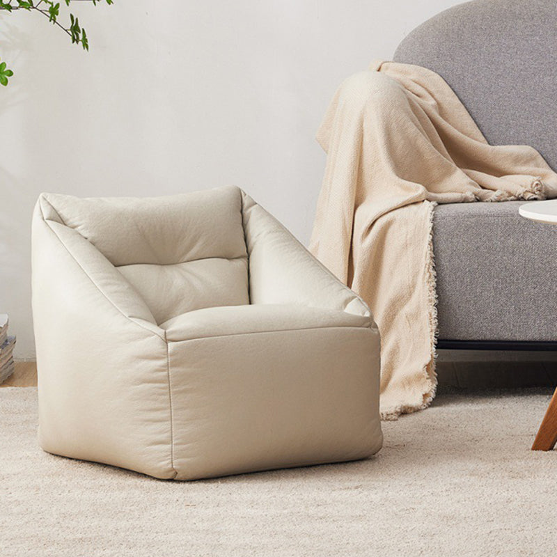 Faux Leather Chair 19.6" L x18.8 W x17.7"H  Arms Included Chair