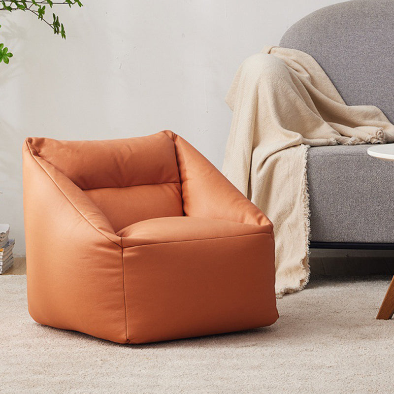 Faux Leather Chair 19.6" L x18.8 W x17.7"H  Arms Included Chair