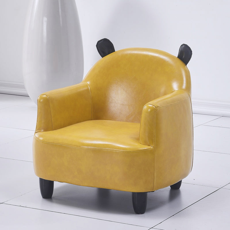 Basic Four Leg Arm Chair Arms Included Barrel Accent Chair, 20.47" W √ó 20.08" L √ó 20.47" H