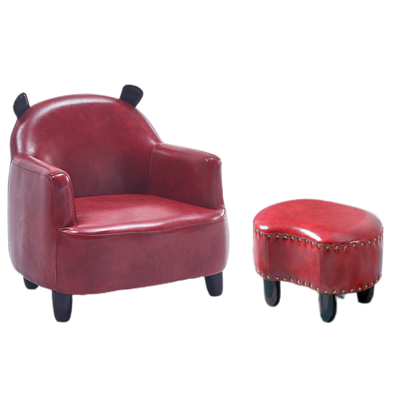 Basic Four Leg Arm Chair Arms Included Barrel Accent Chair, 20.47" W √ó 20.08" L √ó 20.47" H