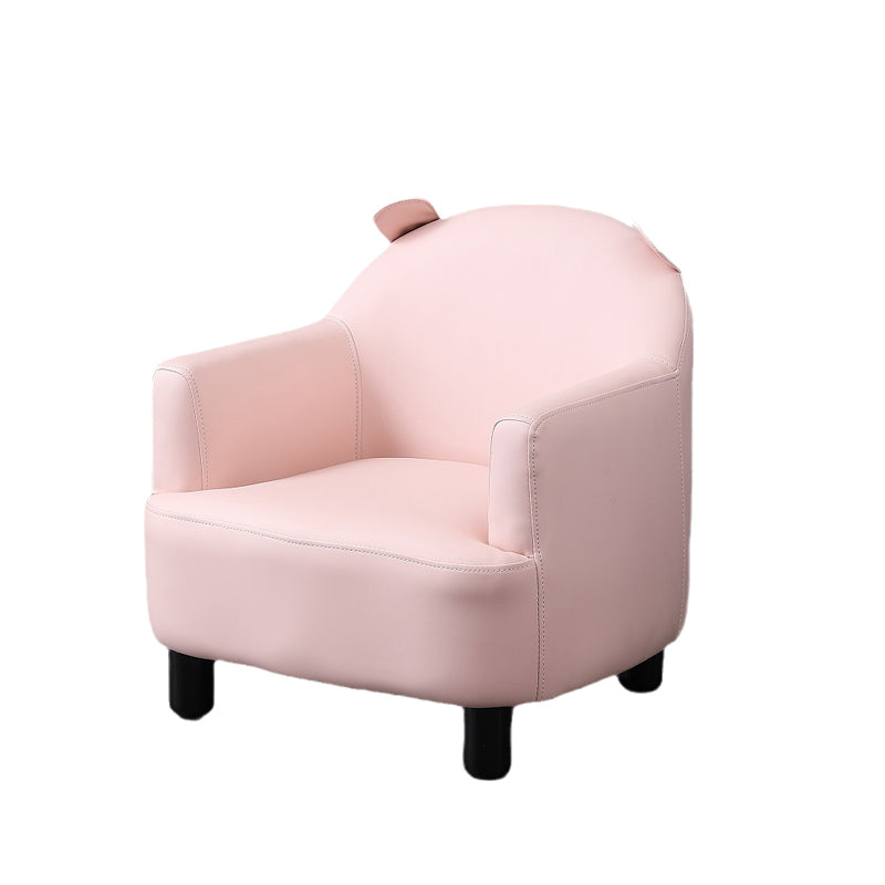 Basic Four Leg Arm Chair Arms Included Barrel Accent Chair, 20.47" W √ó 20.08" L √ó 20.47" H