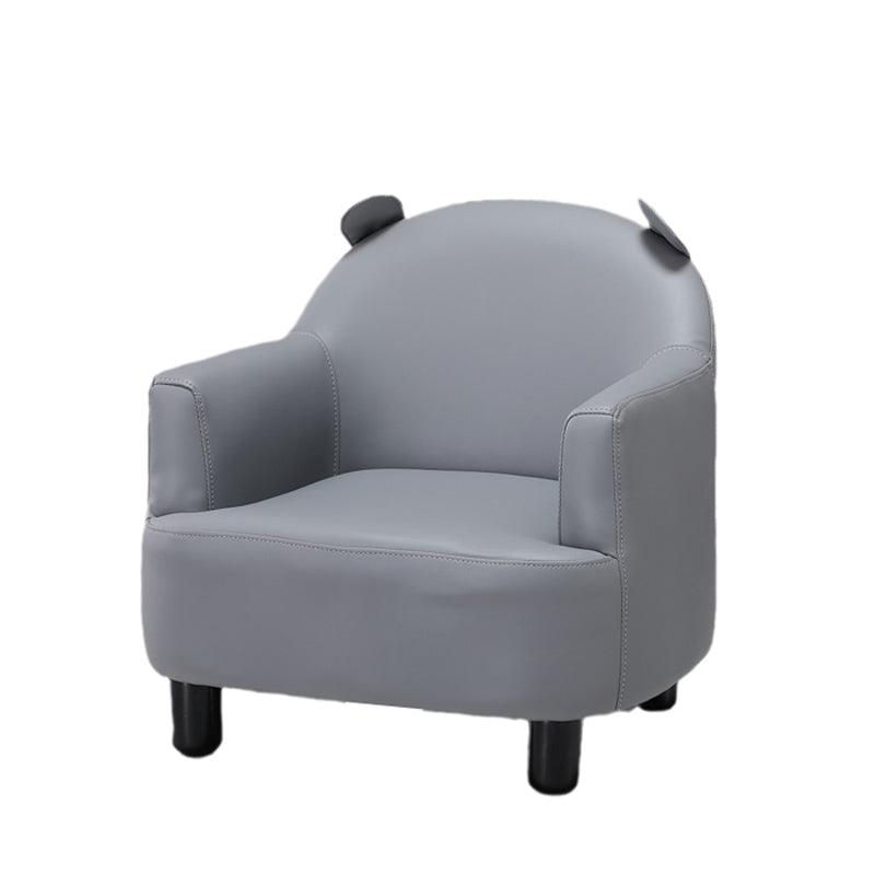 Basic Four Leg Arm Chair Arms Included Barrel Accent Chair, 20.47" W √ó 20.08" L √ó 20.47" H