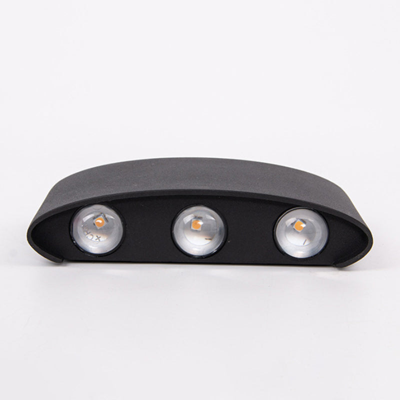 Multi Lights Wall Mount Light LED Wall Light with Metal Shade for Outdoor