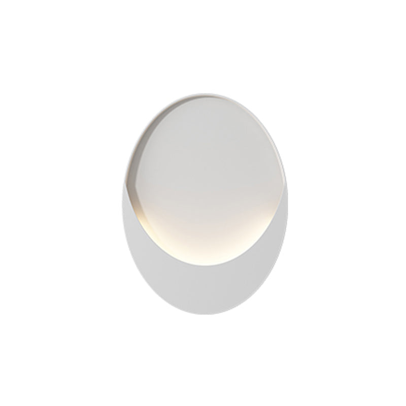 1-Light LED Wall Mount Light Simple Wall Light with Iron Shade for Living Room