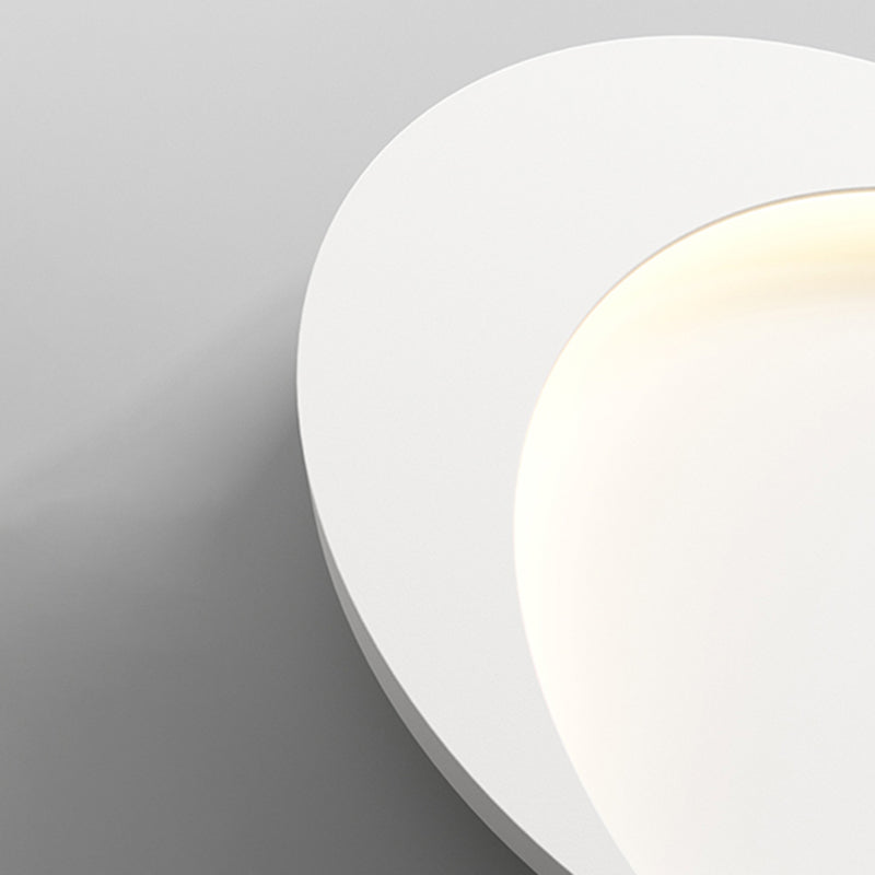 1-Light LED Wall Mount Light Simple Wall Light with Iron Shade for Living Room