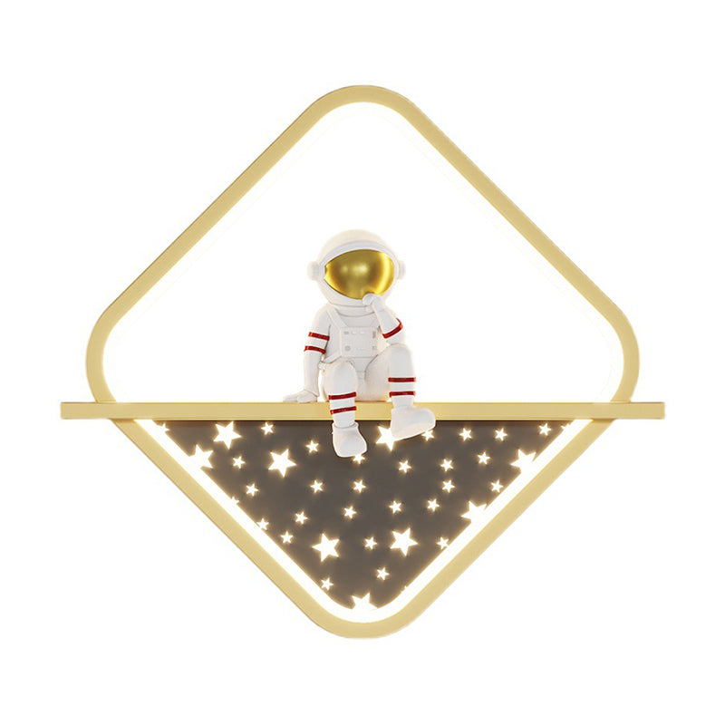 Cartoon LED Wall Mount Light Children Wall Light with Acrylic Shade for Bedroom