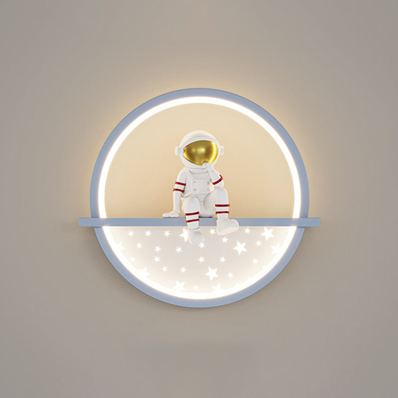 Cartoon LED Wall Mount Light Children Wall Light with Acrylic Shade for Bedroom