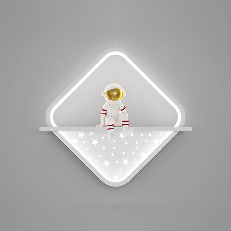 Cartoon LED Wall Mount Light Children Wall Light with Acrylic Shade for Bedroom