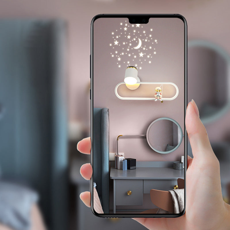 Modern Style Wall Mount Light LED Wall Light with Resin for Living Room