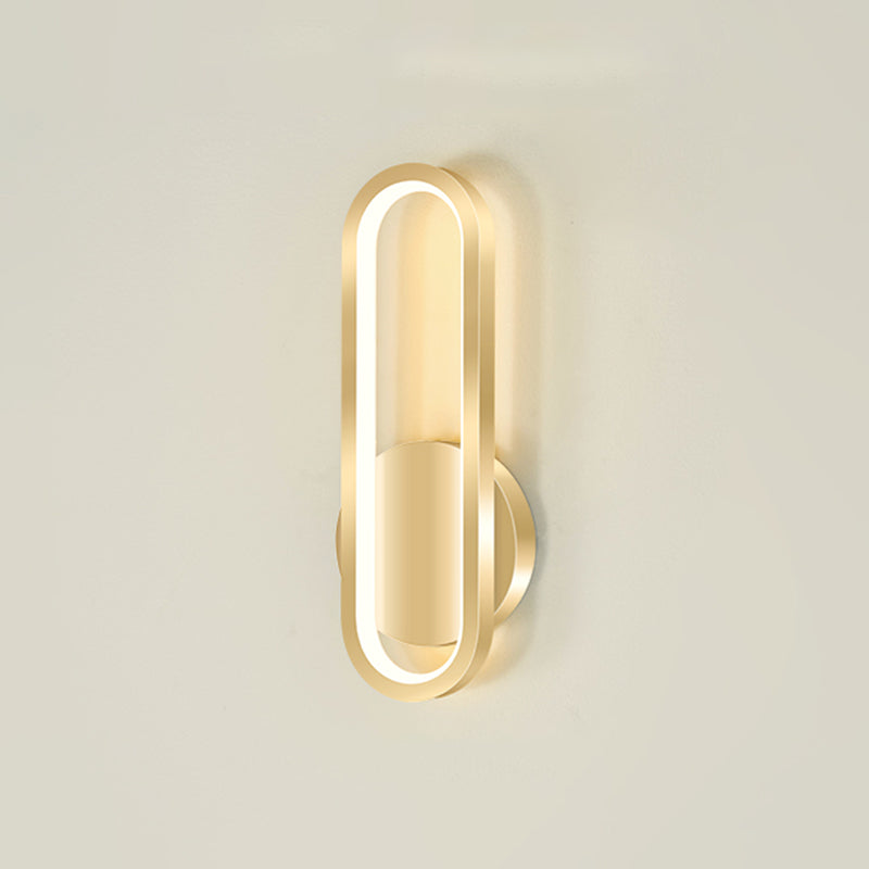 Modern Style Wall Mount Light 1-Light LED Wall Light for Living Room