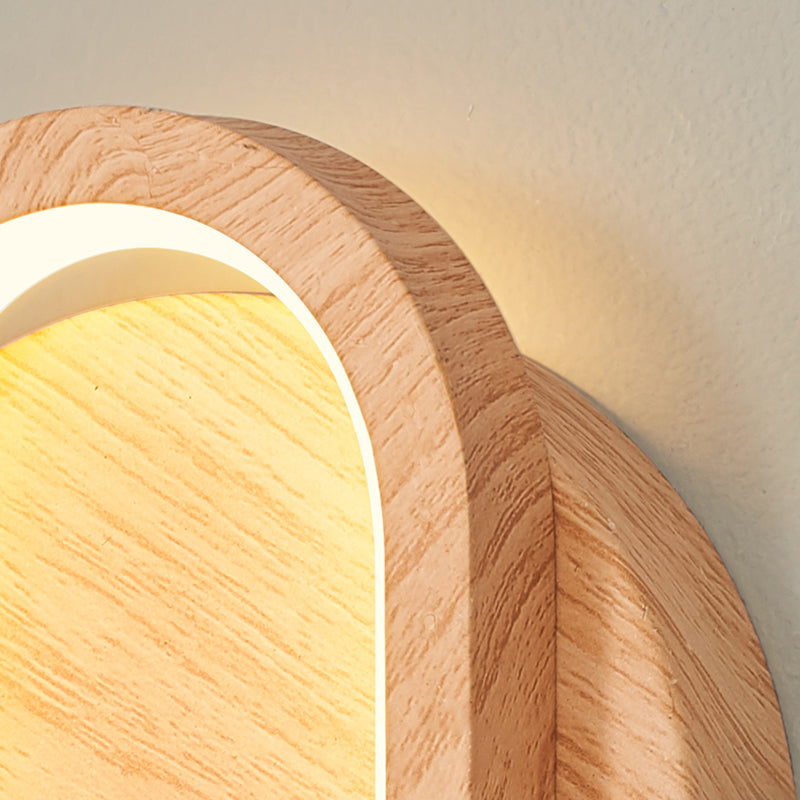 Modern Style Wall Mount Light 1-Light LED Wall Light for Living Room