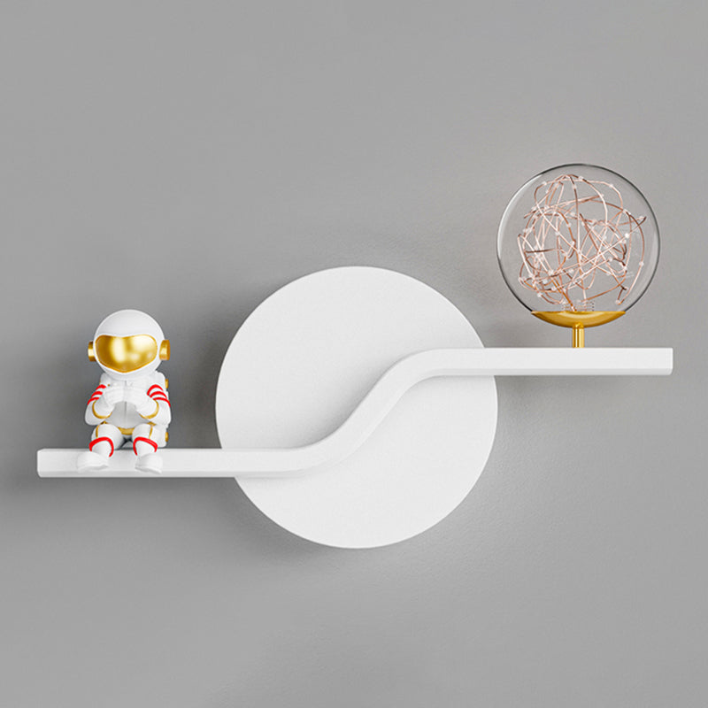 Children LED Wall Mount Light 2 Lights Wall Lamp with Glass for Kid's Room