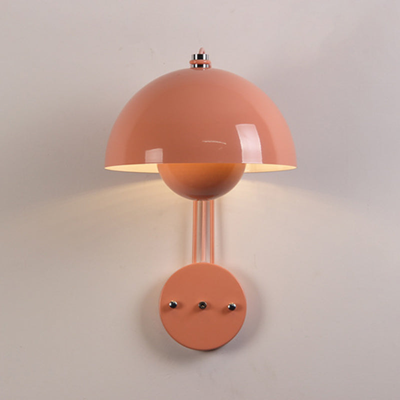 Macaron Style Wall Mount Light 1-Light Wall Lamp for Living Room