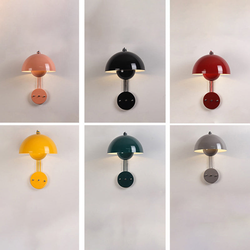 Macaron Style Wall Mount Light 1-Light Wall Lamp for Living Room