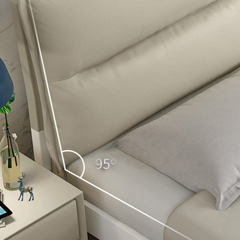 78.74-Inch L Iron Bed Frame Contemporary Black/White Wire-Grid Bed, Mattress Not Included