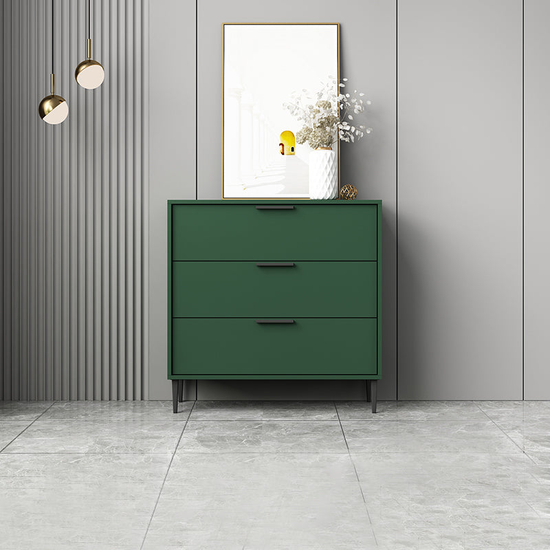 Modern Bar Pulls Accent Chest with 3/6 Drawers and Straight Legs