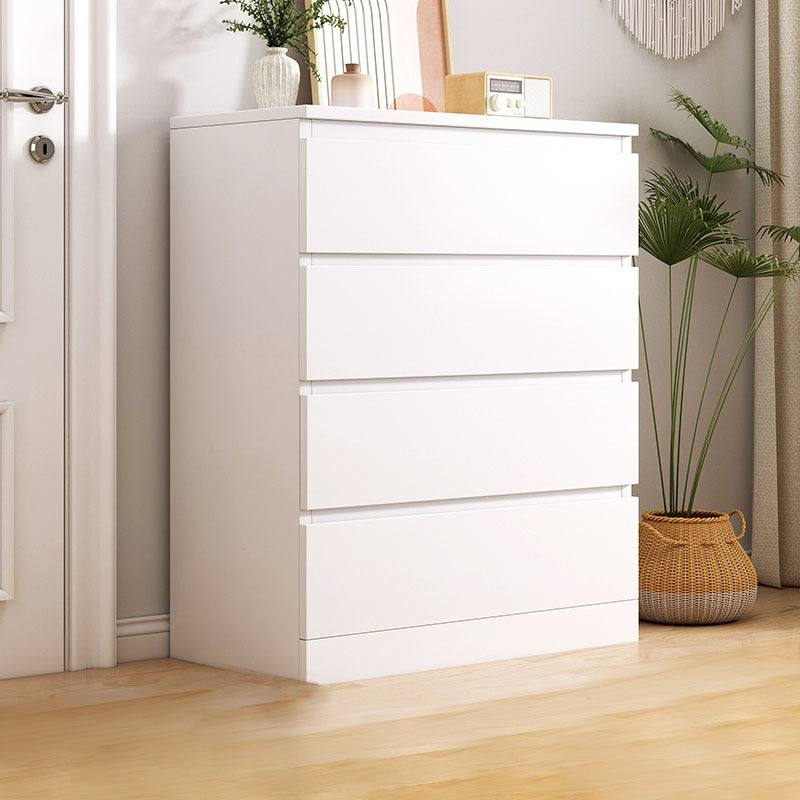 Contemporary Style Wood Accent Chest Side Cabinet with Drawers