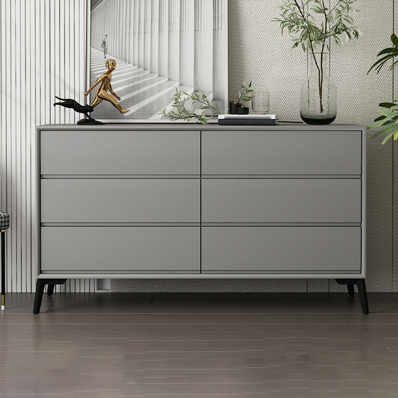 Wood Corner Accent Chest with Drawers Contemporary 15.74" Wide Side Cabinet