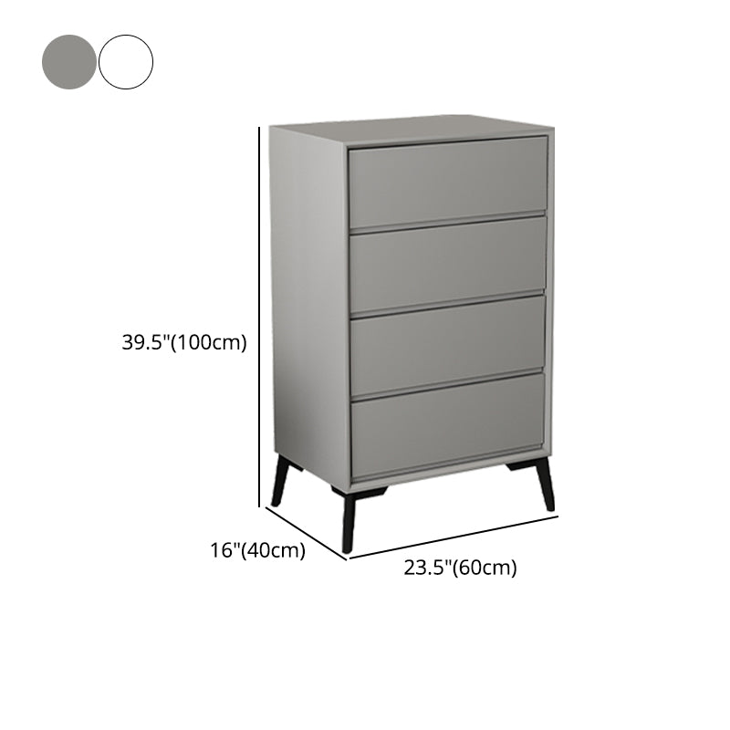 Wood Corner Accent Chest with Drawers Contemporary 15.74" Wide Side Cabinet