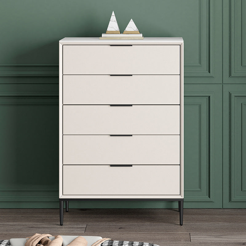 23.62" Wide 15.74" High 3/4/5 - Drawer Accent Chest,Bar Pulls Chest Soft Close Drawers