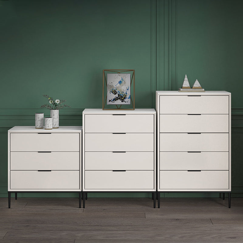 23.62" Wide 15.74" High 3/4/5 - Drawer Accent Chest,Bar Pulls Chest Soft Close Drawers