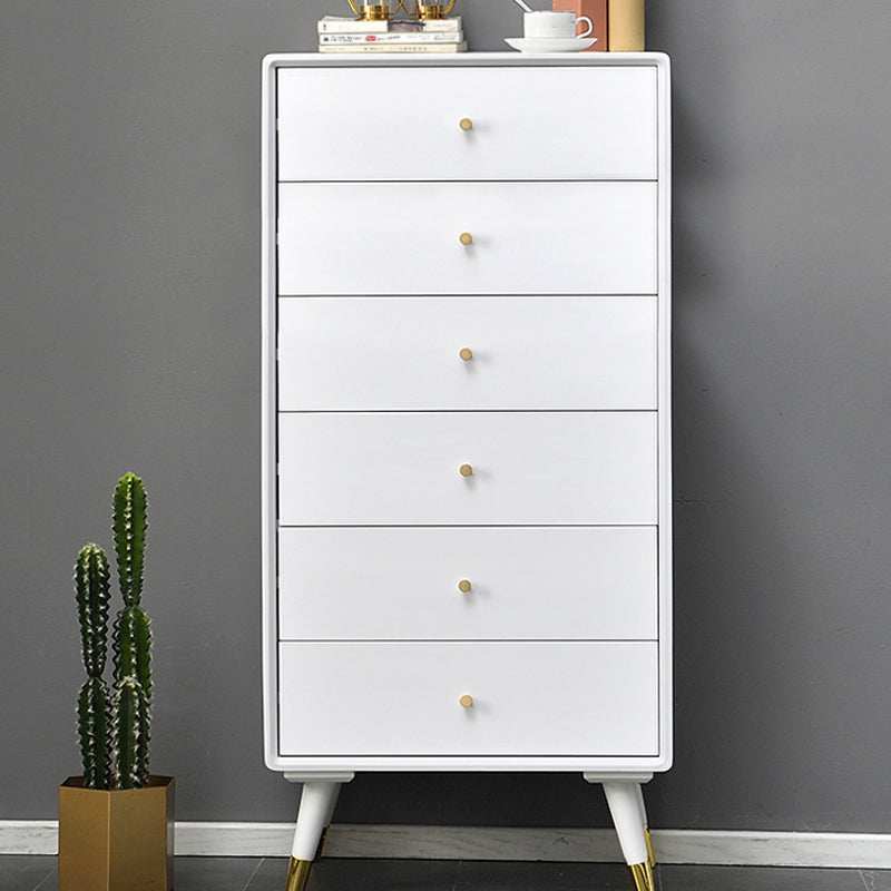 Solid Wood Accent Chest with Drawer Contemporary Side Cabinet