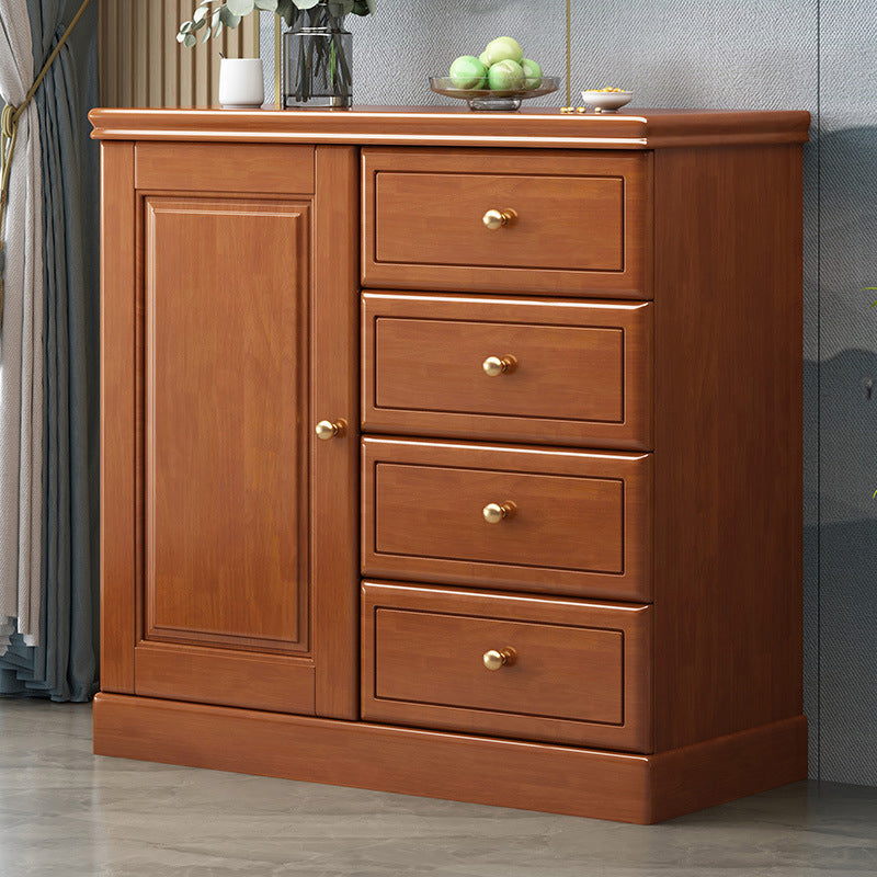 Contemporary Rectangle 1 - Door Standard with Drawer Bar Pulls Chest