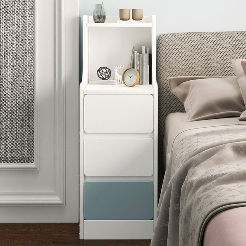 Contemporary Rectangle Manufactured Wood Grooves Accent Chest