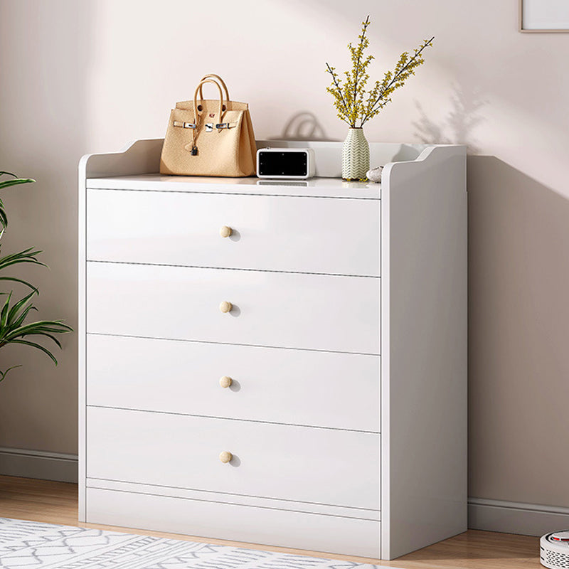 Contemporary Rectangle Manufactured Wood And Standard with Drawer Chest