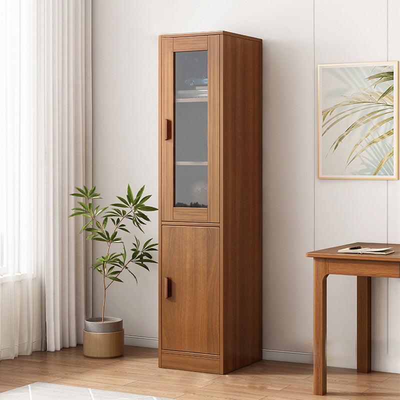 Contemporary Rectangle Solid Wood Bar Pulls Accent Chests and Cabinets