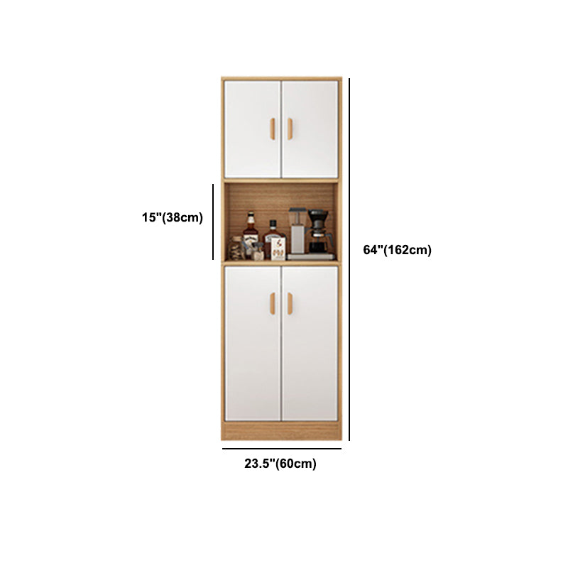 Contemporary Rectangle Solid Wood Bar Pulls Accent Chests and Cabinets