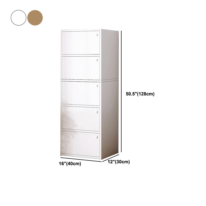 Contemporary Rectangle Standard Wood Knobs Natural Or White Cabinet