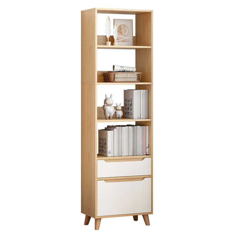 Contemporary Rectangle Standard Chest with Drawer Wood Cutouts