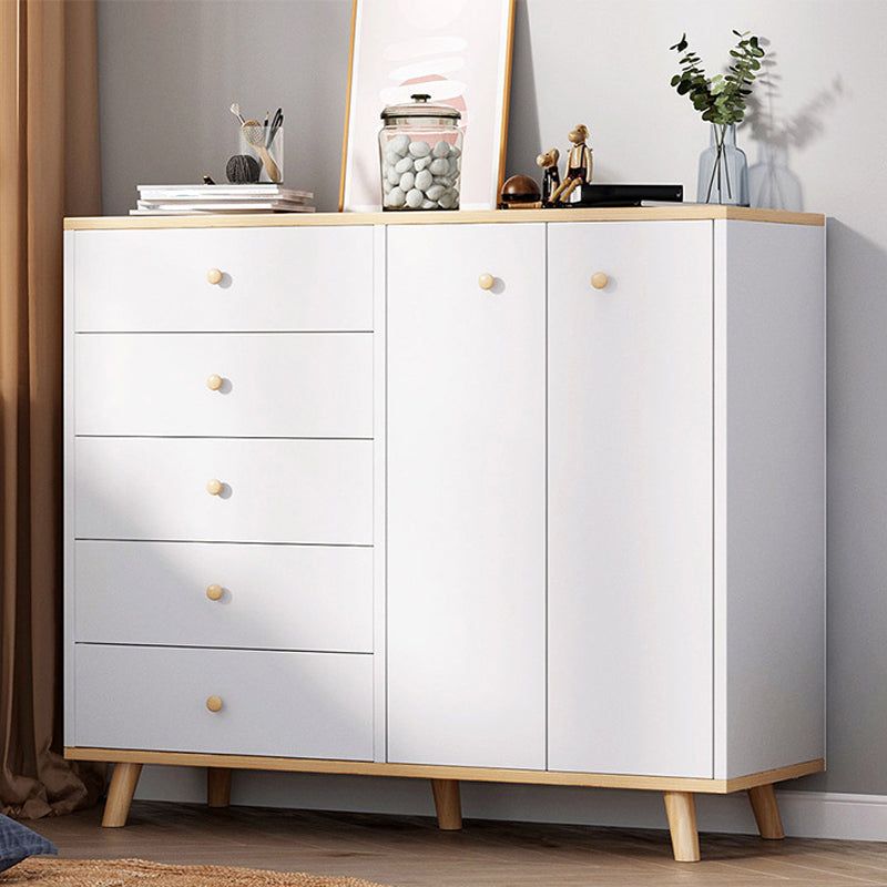 Contemporary Rectangle Manufactured Wood And Straight Legs Chest
