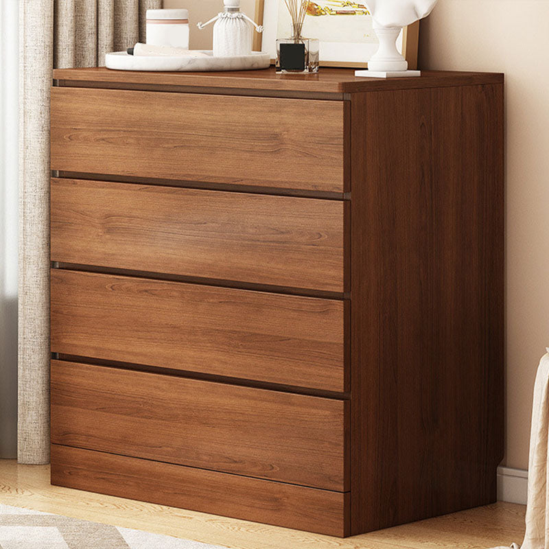 Modern Style Storage Chest Vertical Wooden Dresser with Drawers