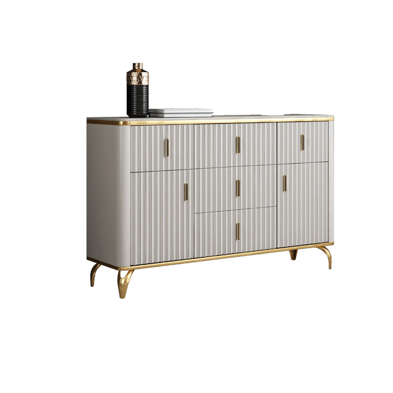 Modern Wood Storage Chest Dresser Horizontal Dresser for Bedroom