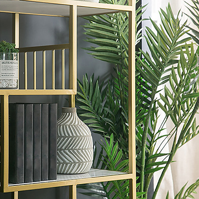 Etagere Modern Style Bookcase Metal Bookshelf for Home Office