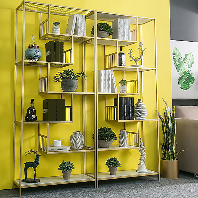Etagere Modern Style Bookcase Metal Bookshelf for Home Office