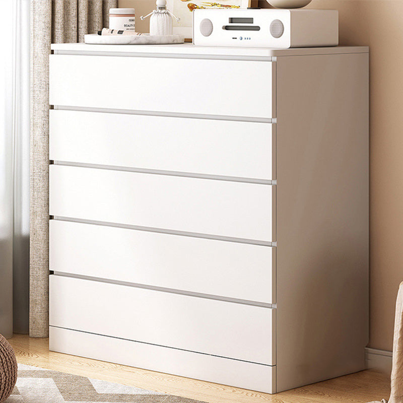 16" W Wooden Chest Modern Style Storage Chest Dresser with Drawers and Doors