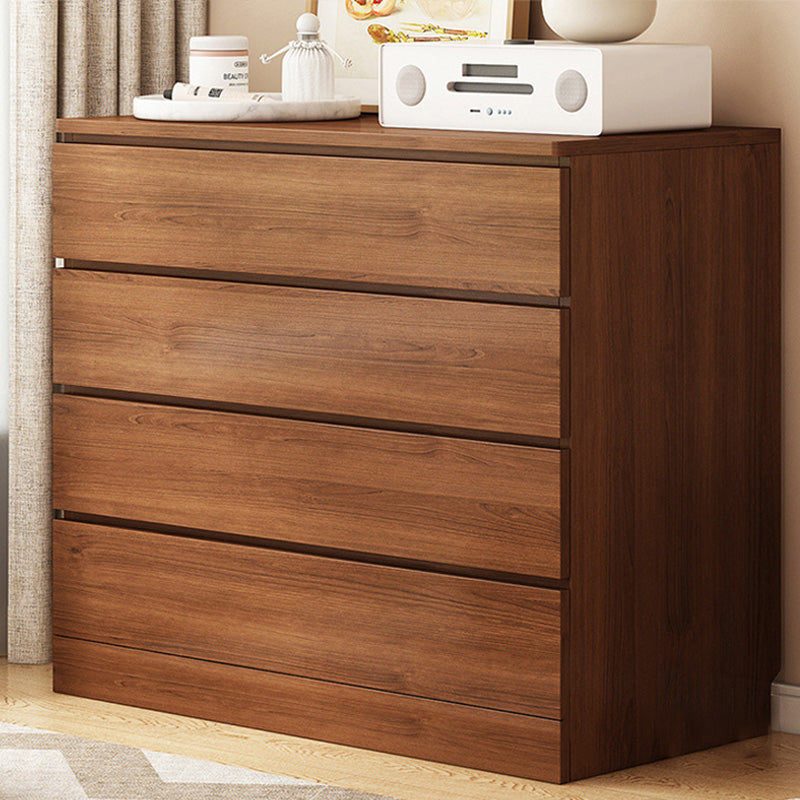 16" W Wooden Chest Modern Style Storage Chest Dresser with Drawers and Doors