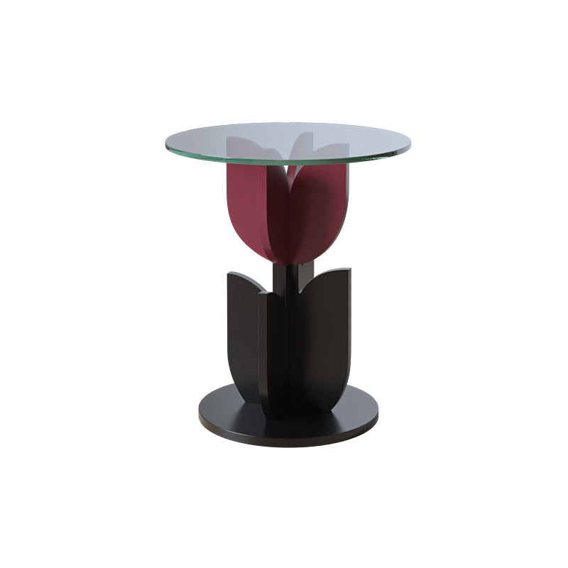 Nordic Round/Geometric Coffee Table Wooden Coffee or End Table