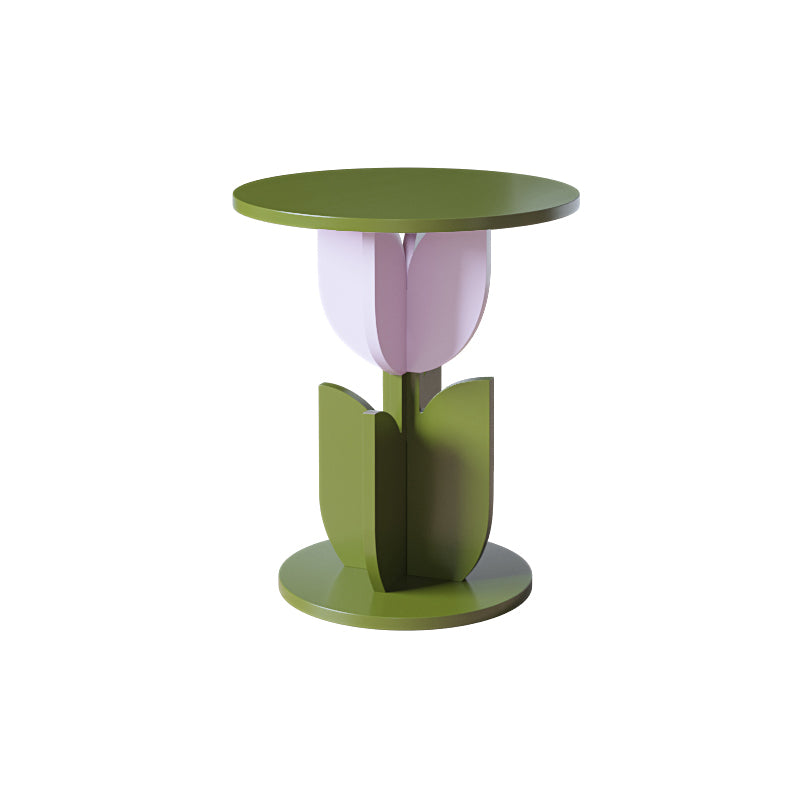 Nordic Round/Geometric Coffee Table Wooden Coffee or End Table