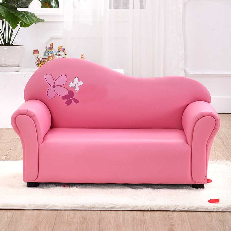 Faux Leather Tight Back Rolled Arm Stain Resistant Settee Bench