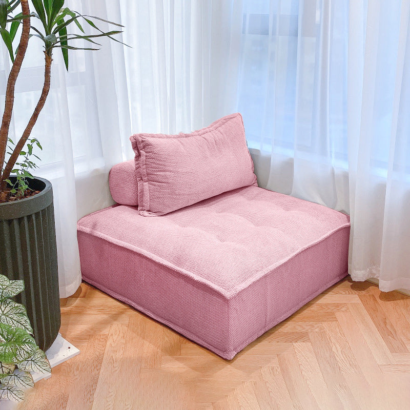 Linen Chair 31.4" L x 31.4" W x 27.5" H Armless Chair for Living Room