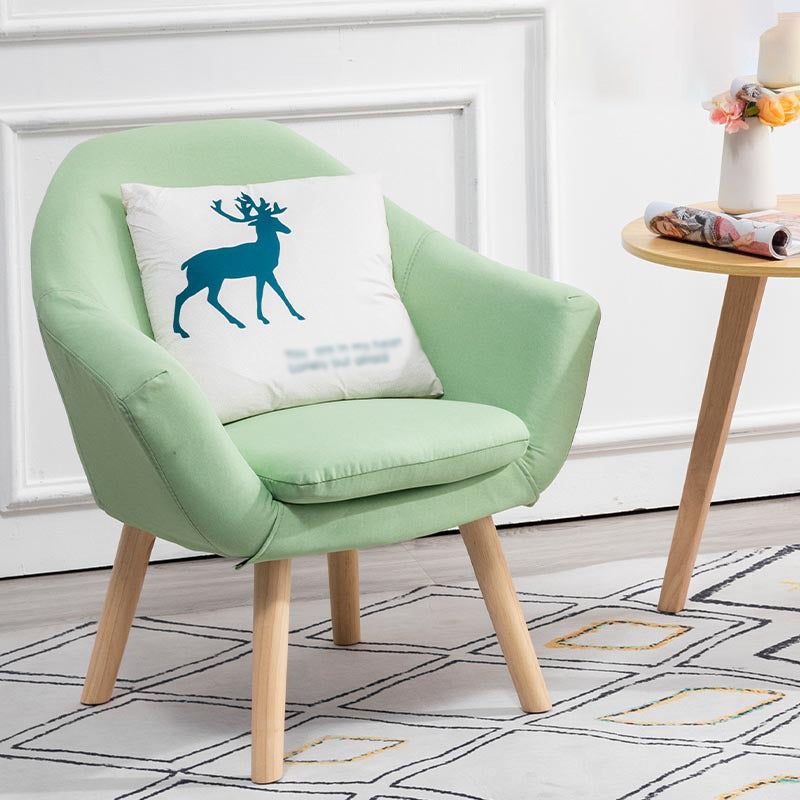 Linen Chair 28.7" L x 24.8" W x 30" H Arms Included Chair for Living Room